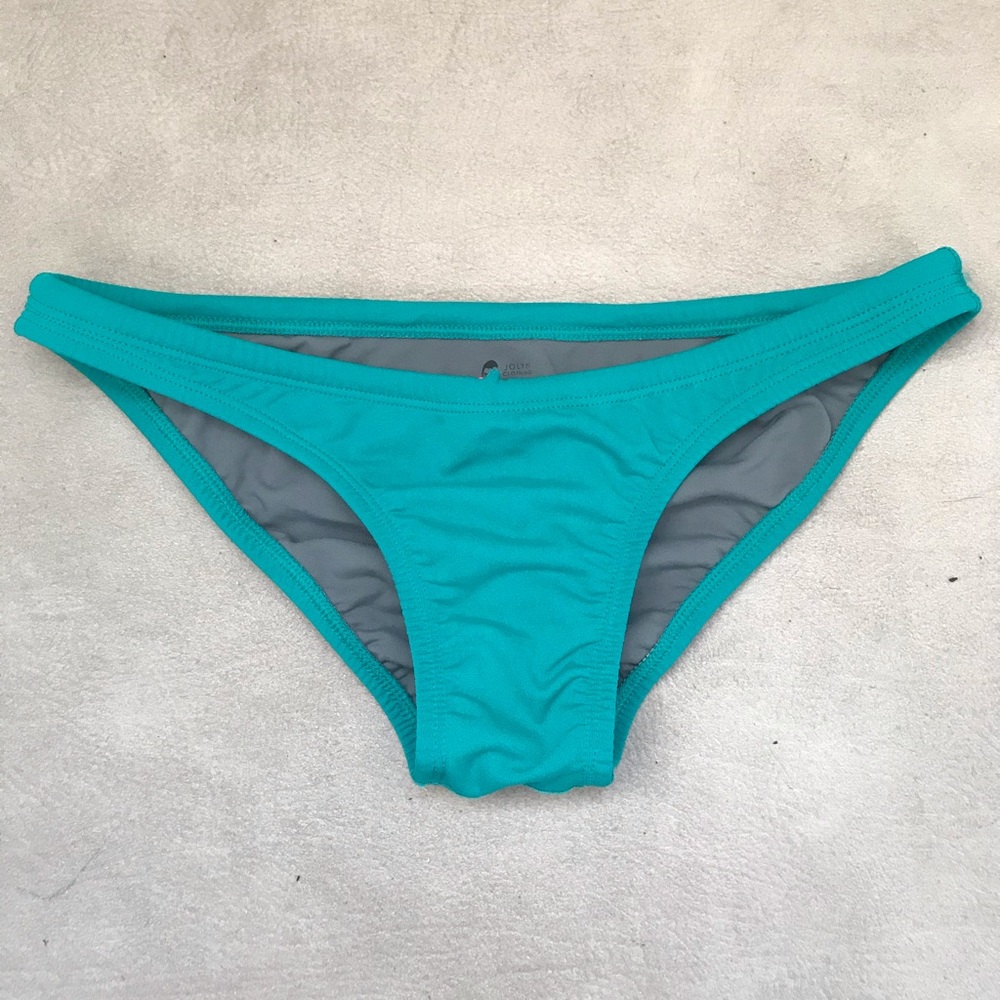 Women's Teal Bikini Bottom - Classic Hipster Swimwear